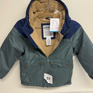 Carter's Kids Green and Navy Lightweight Jacket